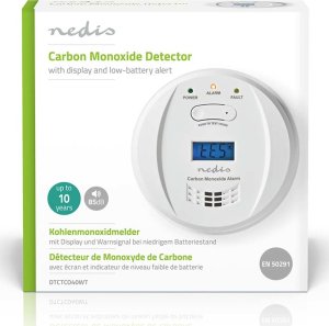 Nedis Nedis DTCTCO40WT detektor gazu Tlenek Węglu (CO) 11