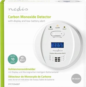 Nedis Nedis DTCTCO40WT detektor gazu Tlenek Węglu (CO) 4