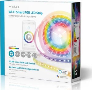 Nedis Nedis WIFILS51CRGB inteligentne oświetlenie Inteligentne światło paska Wi-Fi 7