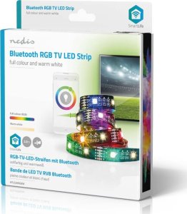 Nedis Nedis BTLS20RGBW LED strip Niebieski, Zielony, Czerwony, Ciepłe białe 2700 K 4 W F 4