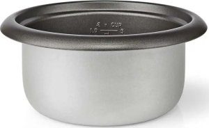 Multicooker Nedis Nedis KARC110AL szybkowar 1 l 400 W Czarny, Srebrny 13