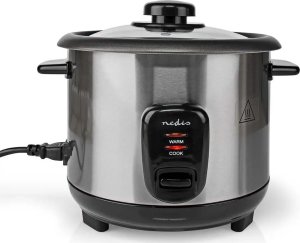 Multicooker Nedis Nedis KARC110AL szybkowar 1 l 400 W Czarny, Srebrny 3