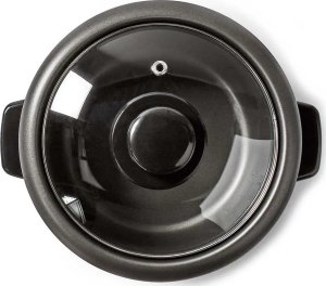 Multicooker Nedis Nedis KARC110AL szybkowar 1 l 400 W Czarny, Srebrny 5