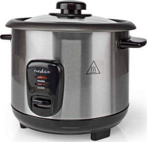 Multicooker Nedis Nedis KARC110AL szybkowar 1 l 400 W Czarny, Srebrny 7