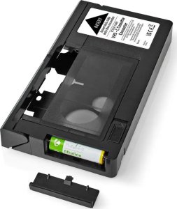Nedis VCON110BK część zamienna do sprzętu audio-wideo Kompaktowy adapter do kaset wideo 2