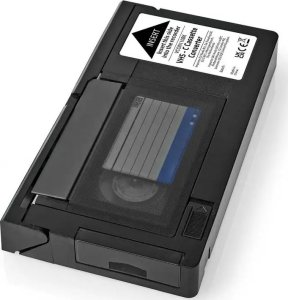 Nedis VCON110BK część zamienna do sprzętu audio-wideo Kompaktowy adapter do kaset wideo 4