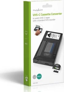 Nedis VCON110BK część zamienna do sprzętu audio-wideo Kompaktowy adapter do kaset wideo 5