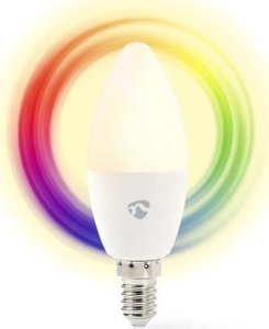 Nedis Nedis WIFILRC10E14 lampa LED Niebieski, Zielony, Czerwony, Biały 4,9 W E27 F 11