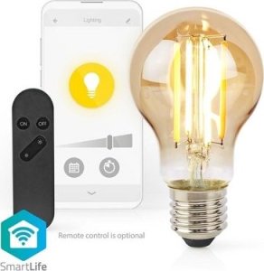 Nedis Nedis SmartLife lampa LED Ciepłe białe 7 W E27 E 4