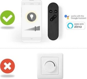 Nedis Nedis SmartLife lampa LED Ciepłe białe 7 W E27 E 5