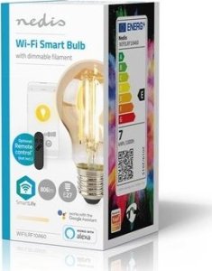 Nedis Nedis SmartLife lampa LED Ciepłe białe 7 W E27 E 6