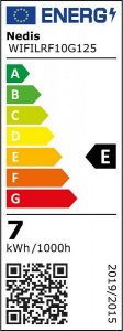 Nedis Nedis SmartLife lampa LED Ciepłe białe 7 W E27 E 2