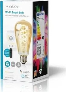 Nedis SmartLife lampa LED Zimna biała, Ciepła biała 4,9 W E27 G 7