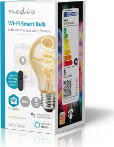 Nedis Nedis SmartLife lampa LED Zimne białe, Ciepłe białe 4,9 W E27 G 8