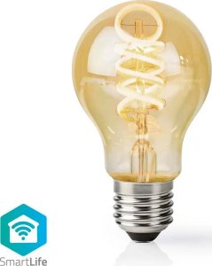 Nedis Nedis SmartLife lampa LED Zimne białe, Ciepłe białe 4,9 W E27 G 9