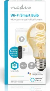 Nedis Nedis SmartLife lampa LED Zimne białe, Ciepłe białe 4,9 W E27 G 10
