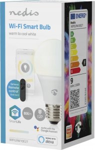 Nedis Nedis SmartLife Inteligentne żarówki Wi-Fi Biały 9 W 7