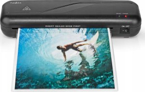 Laminator Nedis Nedis LAMI112BK4 laminator Laminator na gorąco 230 mm/min Czarny 5