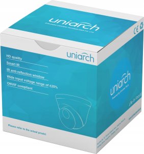 Kamera IP Uniarch Uniarch IPC-T125-APF28 kamera przemysłowa Wieżyczka Kamera bezpieczeństwa IP Wewnętrz i na wolnym powietrzu 2592 x 1944 px Sufit 5