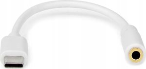 Adapter USB Nedis Nedis CCGB65950WT01 zmieniacz płci / kabli USB A 3.5mm Biały 2