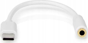 Adapter USB Nedis Nedis CCGB65950WT01 zmieniacz płci / kabli USB A 3.5mm Biały 4