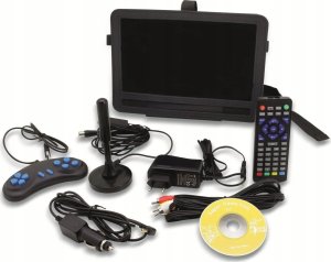 Odtwarzacz Blu-ray Soundmaster Soundmaster PDB1910SW przenośny odtwarzacz DVD/Blu-Ray wymienialny 25,6 cm (10.1") 1024 x 600 px Czarny 3