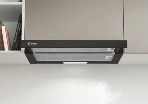 Okap Candy Candy CBT625/2B/1 Pół wbudowany (wyciągany) Czarny 332,1 m³/h B 3