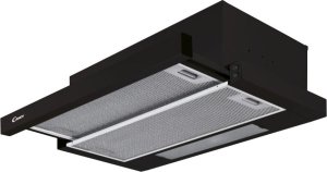 Okap Candy Candy CBT625/2B/1 Pół wbudowany (wyciągany) Czarny 332,1 m³/h B 5