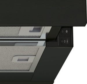 Okap Candy Candy CBT625/2B/1 Pół wbudowany (wyciągany) Czarny 332,1 m³/h B 8