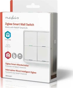 Nedis Nedis ZBWS40WT włącznik światła Plastik Biały 8