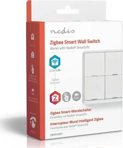 Nedis Nedis ZBWS40WT włącznik światła Plastik Biały 9