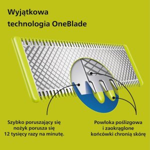 Philips Philips OneBlade Pro 360 | Golarka do twarzy i ciała | QP6651/35 3