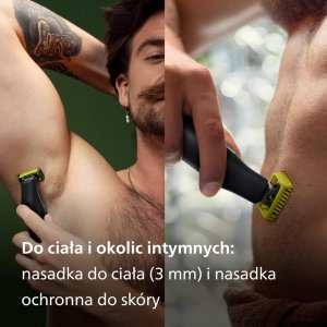 Philips Philips OneBlade Pro 360 | Golarka do twarzy i ciała | QP6651/35 5