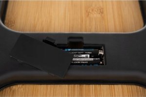 Waga łazienkowa Ruhhy LCD drewniana (22522) 12