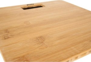 Waga łazienkowa Ruhhy LCD drewniana (22522) 5