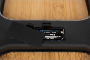 Waga łazienkowa Ruhhy LCD drewniana (22522) 8