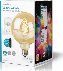 Nedis Nedis SmartLife lampa LED Zimne białe, Ciepłe białe 4,9 W E27 G 6