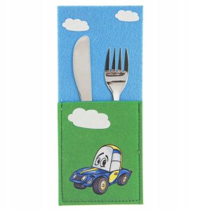 Orion Pokrowiec etui na sztućce AUTO 21x9 cm 3