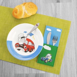 Orion Pokrowiec etui na sztućce AUTO 21x9 cm 4