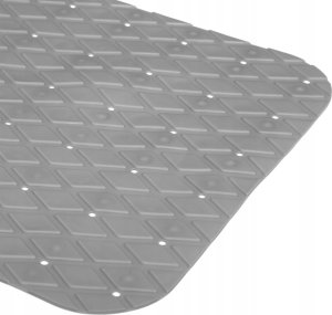 5five Mata antyposlizgowa do brodzika, 50x50 cm, kolor szary 2