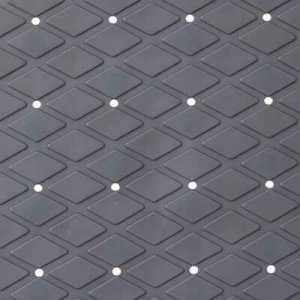 5five Mata antyposlizgowa do brodzika, 50x50 cm, kolor szary 7