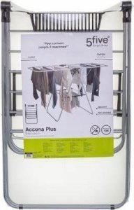 5five Suszarka na pranie, rozkładana, z koszyczkiem na drobiazgi, 2 poziomy, 5five Simply Smart 4