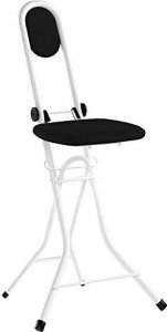 Wenko Krzesło Secura z regulacją wysokości czarne 2