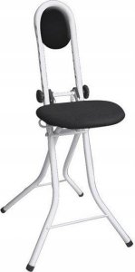 Wenko Krzesło Secura z regulacją wysokości czarne 4