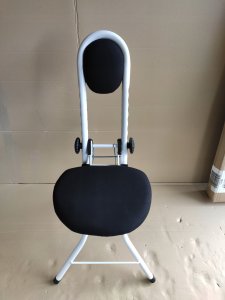 Wenko Krzesło Secura z regulacją wysokości czarne 5