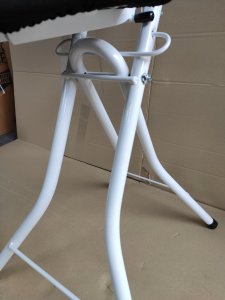 Wenko Krzesło Secura z regulacją wysokości czarne 7