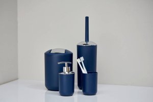 Kosz na śmieci Wenko Kosz na śmieci BRASIL, granatowy - 6,5 l, WENKO 5