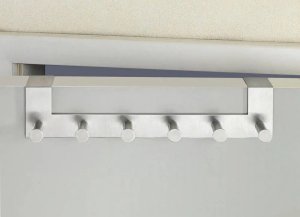 Wenko Wieszak na drzwi - 6x haczyki na drzwi CELANO, WENKO 5