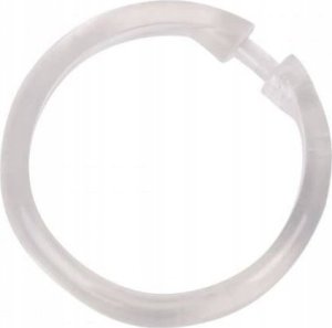 Wenko Haki do zasłony prysznicowej LARGE 12 sztuk, kolor transparentny, 2