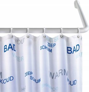 Wenko Uniwersalny kątownik do zasłony prysznicowej, WENKO 2